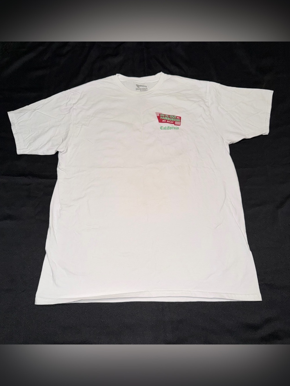 In-N-Out Burger California Graphic Tee White 100% Cotton Men XL